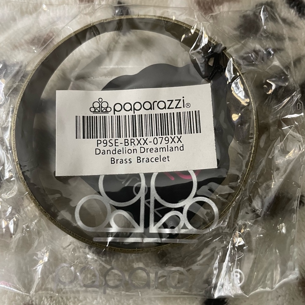 Paparazzi Brass Dandelion Bracelet